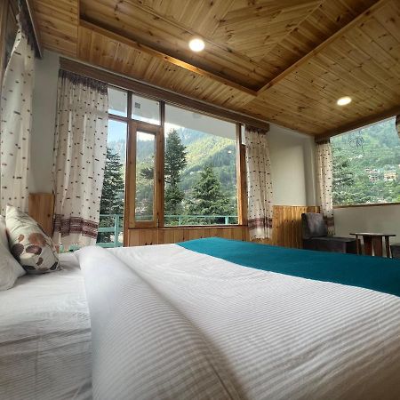 Hotel Mountain Majesty! Top-Rated Luxury Stay Amid Snowcapped Mountains With Balcony And Riverside Calm Manali  Ngoại thất bức ảnh