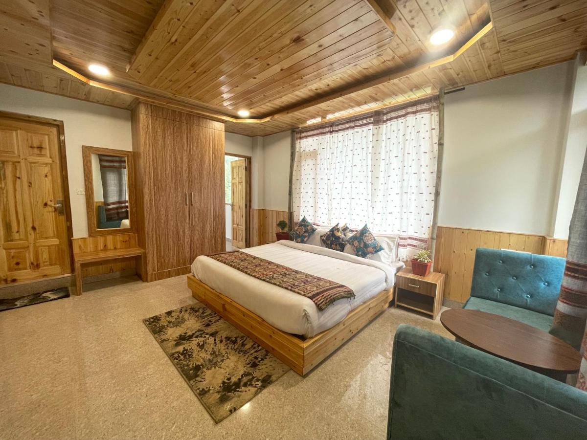 Hotel Mountain Majesty! Top-Rated Luxury Stay Amid Snowcapped Mountains With Balcony And Riverside Calm Manali  Ngoại thất bức ảnh